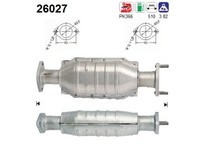 AS Katalysator 26027 FüR Volvo S40 1 644 V40 645 Mitsubishi Carisma Space Star