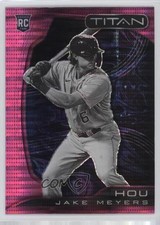 2022 Panini Chronicles Titan Pink Pulsar Prizm Jake Meyers #9 kn8