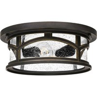 Braun Klassisch Deckenlampe Deckenleuchte AußEnlampe Garten 2X60W/E27 IP44