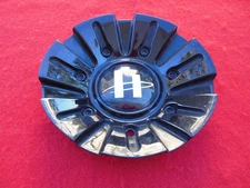 Helo Custom Wheel Center Cap Gloss Black Finish HE845L156