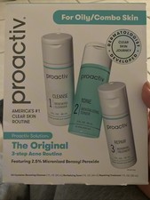 Proactiv Solution 3-Step Acne Treatment System - 30 Day Starter Pack. Sealed.