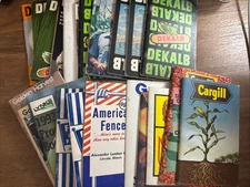 Lot of 20 Vintage Pocket Diary Notebooks Memos Farm Seed Related Dekalb & More