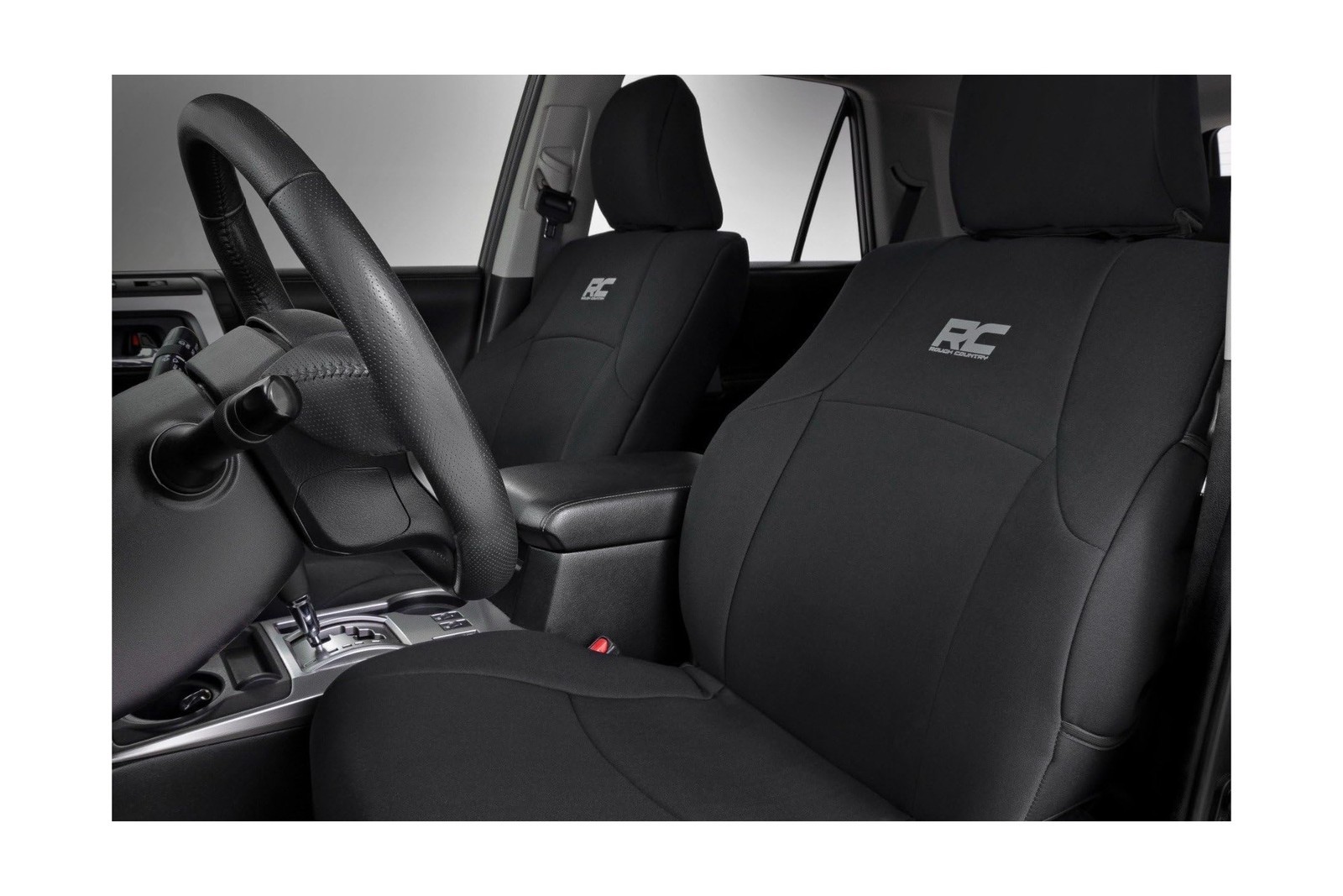 Rough Country Neoprene Front Seat Covers for Toyota 4Runner (2011-2024) - Wat...