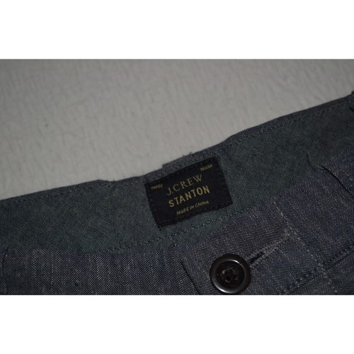 J Crew Golf Shorts Hawaiian Linen Cotton Blend Mens Size 31 Nautical Anchor - Picture 2 of 5