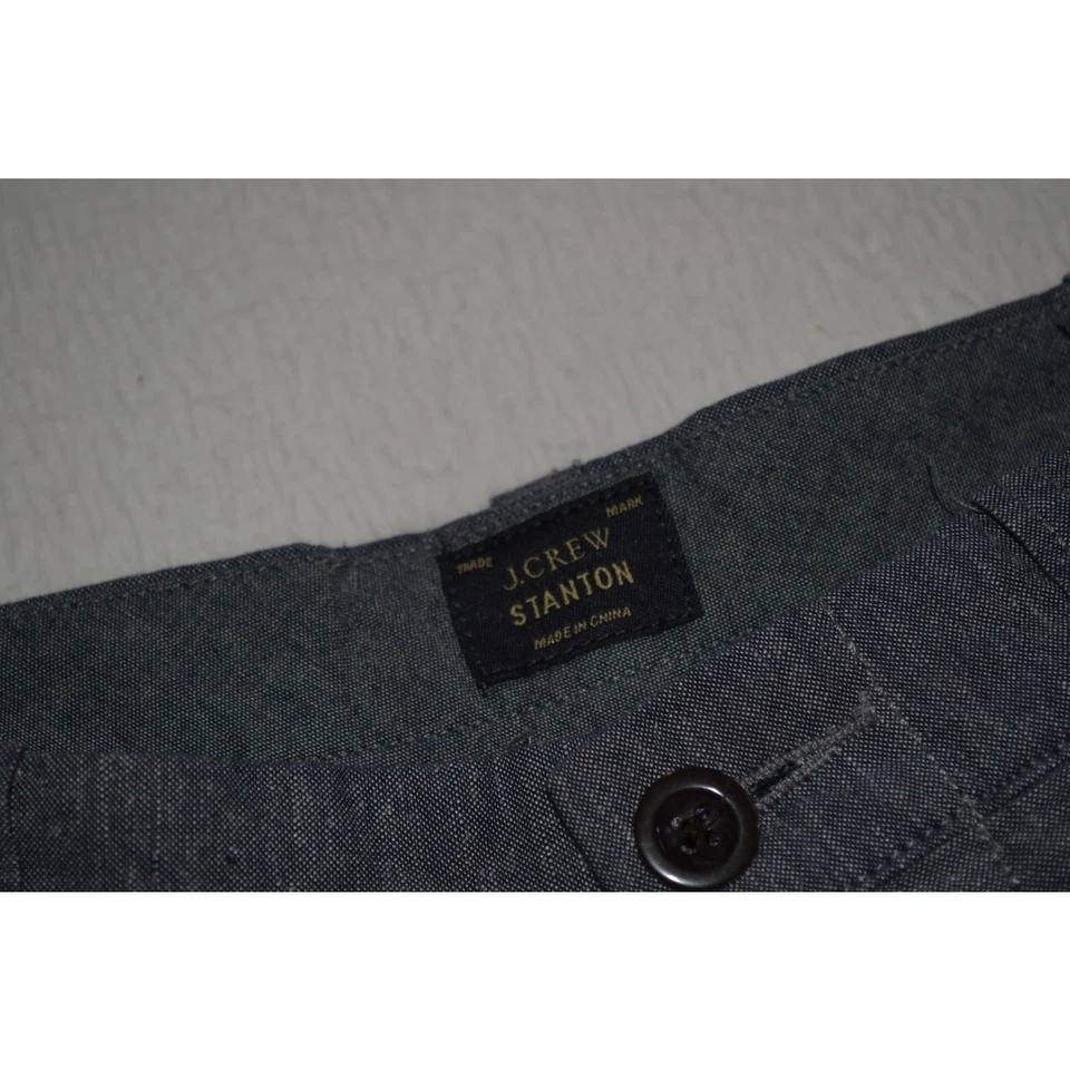 Pantalones Cortos de Golf J Crew Hawaiano Lino Mezcla de Algodón Para Hombres Talla 31 Ancla Náutica Foto 2 de 4