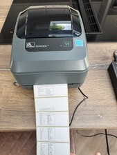 Zebra GX430t Etikettendrucker USB Netzwerk Direkt/Thermotransferdruck Portofrei