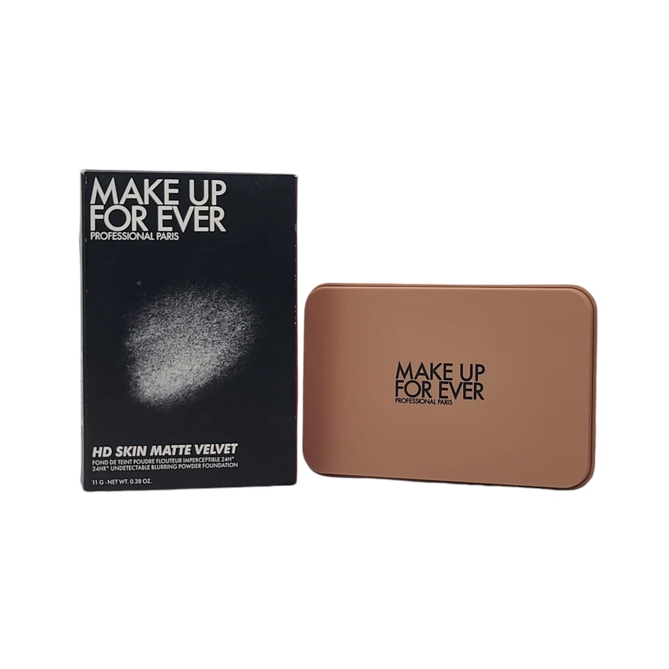 Paquete de 2 bases en polvo borrosas de terciopelo mate para piel Make Up For Ever HD 3Y40 Foto 2 de 4