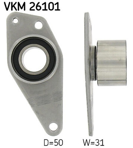 SKF VKM 26101 Deflection/Umlenkrolle, Zahnriemen FüR , Mitsubishi, Opel, Renault-image