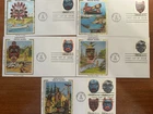 1980 FDC Set of 5 - Scott# 1834-37 - NW Coast Indian Masks - Colorano Cachet