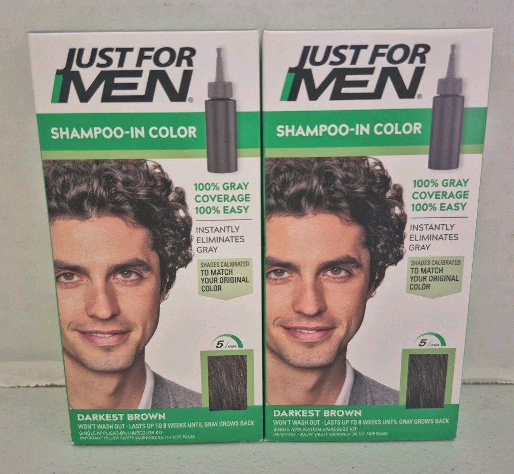 H-50 Darkest Brown Shampoo-in Color