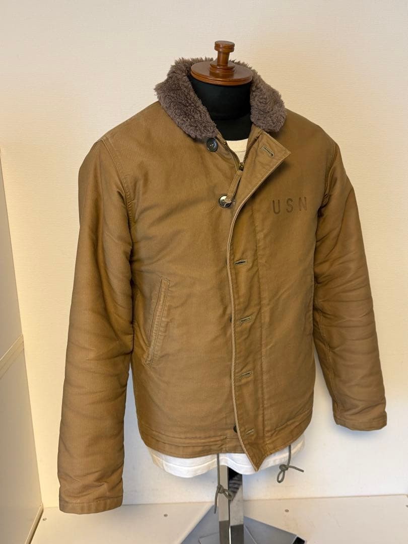 Excellent Authentic Buzz Rickson’s N-1 Deck Jacke… - image 16