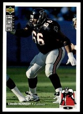 1994 Collector's Choice Lincoln Kennedy Atlanta Falcons #376