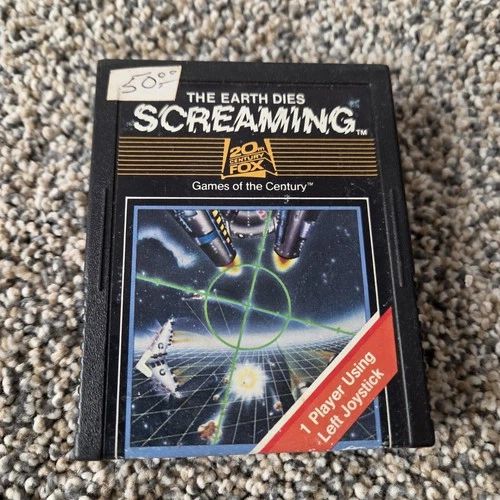 The Earth Dies Screaming (Atari 2600, 1983) Authentic