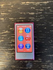 Apple iPod nano 7th Generation 16GB MP4 Player - Pink for sale