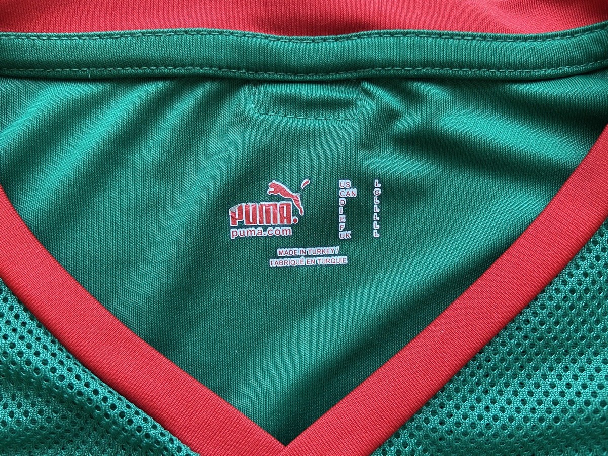 CAMEROON 2008 2009 HOME FOOTBALL SHIRT SOCCER JERSEY PUMA sz L MEN