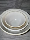 Vintage Pyrex Butterfly Gold Mixing Bowls Set Of 3 Gold