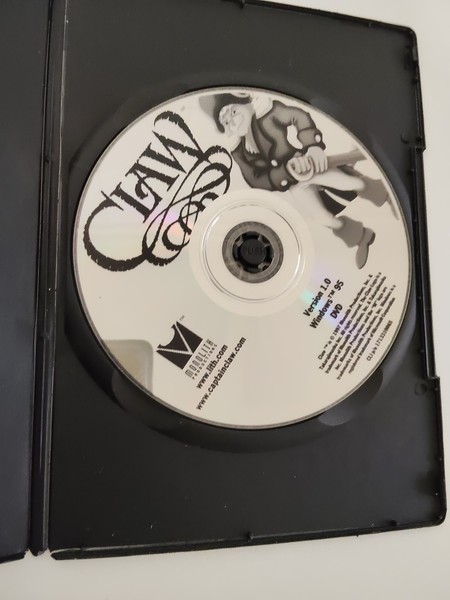 Captain Claw - Monolith DVD Game PC 1997  Version 1.0 Ultra Rare
