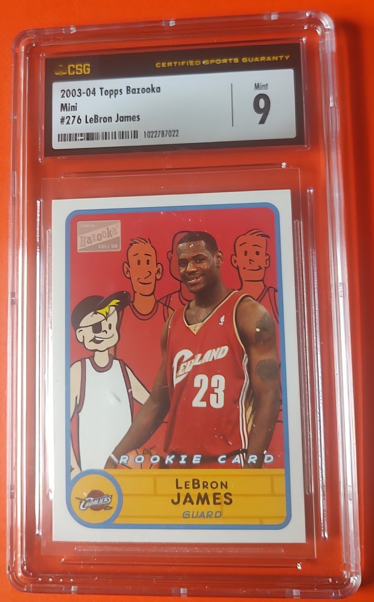 03-04 Bazooka レブロン・ジェームズ 276 03-04 Bazooka レブロン・ジェームズ 276 Lebron James 2003 Topps