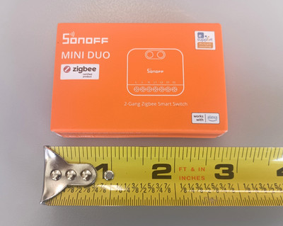 SONOFF MINI DUO 2-Gang Zigbee Smart Switch Module Dual-Load Intelligent Control