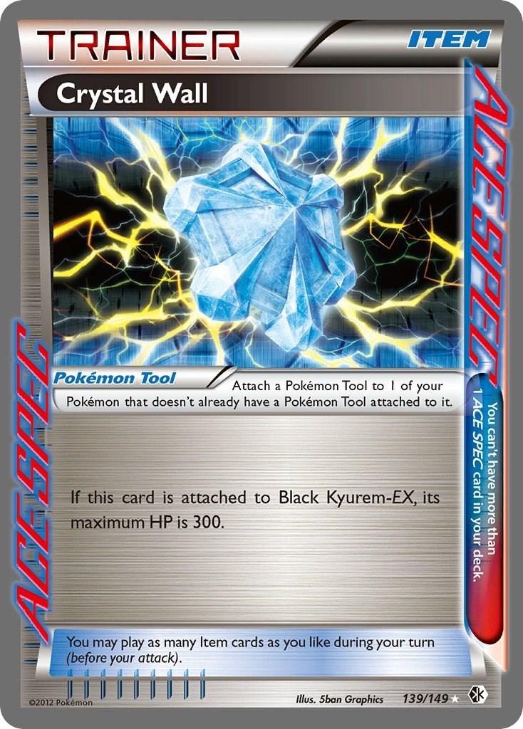 Pokémon TCG - Crystal Wall 139/149 Ultra Rare Boundaries Crossed [Moderate Play]