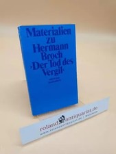 Materialien zu Hermann Broch "Der Tod des Vergil"., Unknown