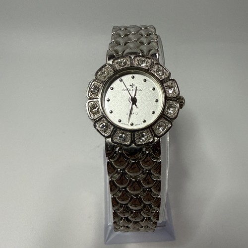 Woman’s Bella & Rose Ladies Watch Iced Crystals - New Battery
