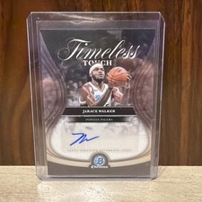 2025-26 Bowman - JARACE WALKER - Timeless Touch Chrome Autograph Pacers