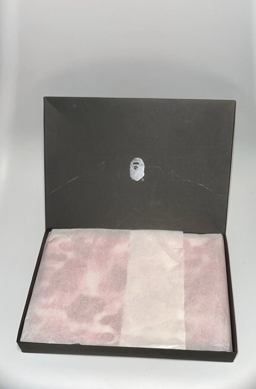 A BATHING APE (BAPE) Pochette A Bathing Ape ABC in tela rosa mimetica borsetta pochette