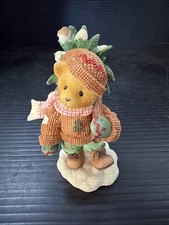 Priscilla Hillman Cherished Teddies Justin Bear Figurine Resin 1999 533793