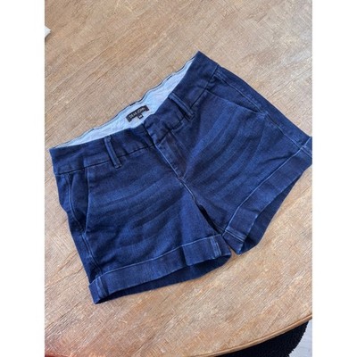 Dear John  Classic Dark Wash Denim Cuffed Chino Shorts Size 28