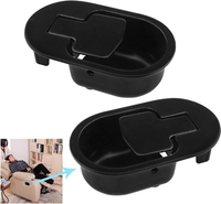 Ersatzgriff FüR Stuhl, Sofa, Couch, Ersatzgriff, Langlebig, Oval, 2 StüCk