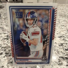 Panini Donruss Optic Base Set Eli Manning #184 New York Giants Football 2025