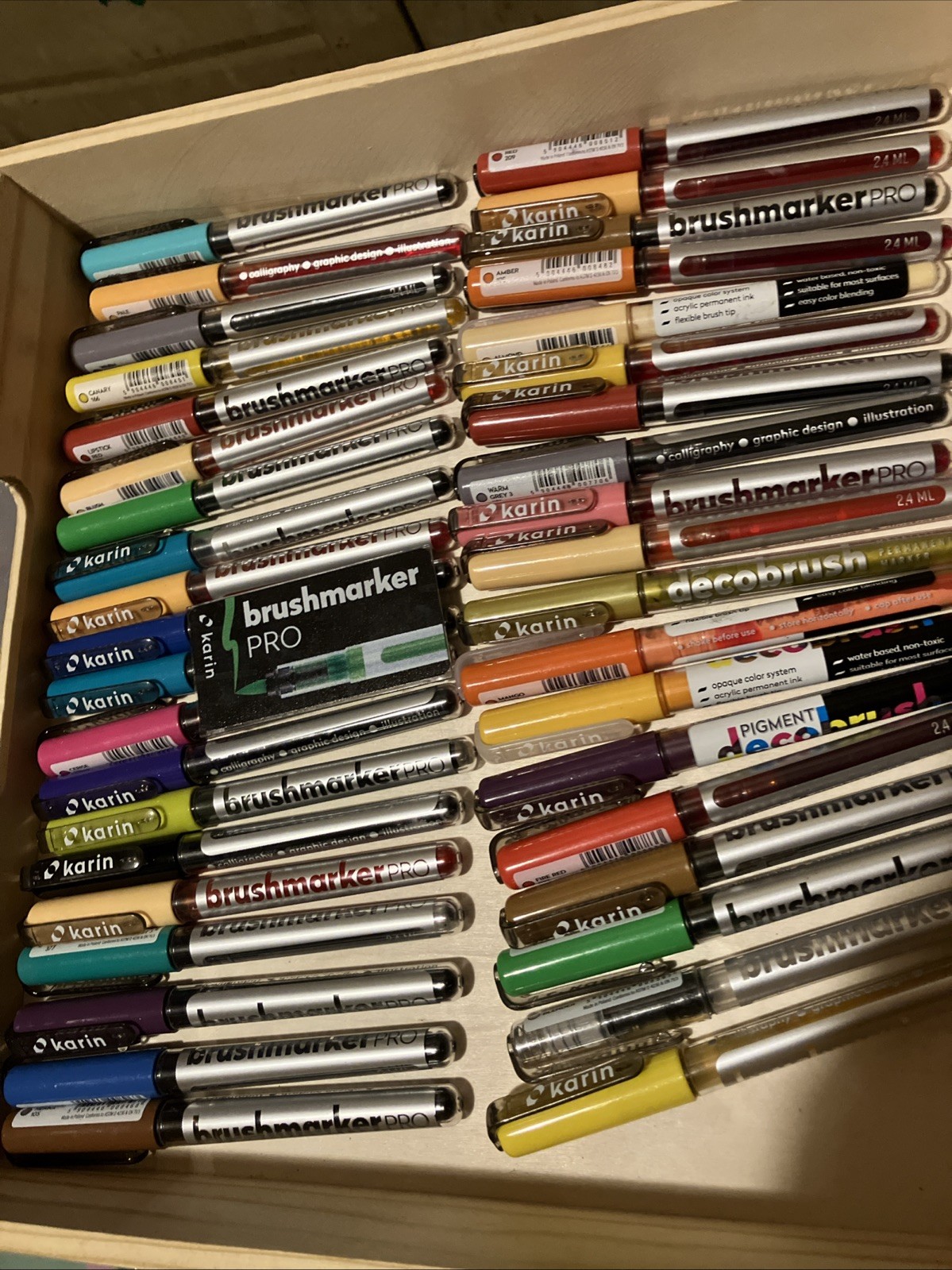 karin brushmarker pro 1-38 Colors BRAND NEW No Longer Available In Store