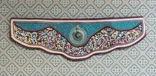 Beaded Bohemian Boho Belt Stretchy M