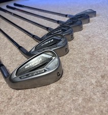 Cobra F8 Irons 5-PW Stiff Flex Grips and Faces in Great Condition
