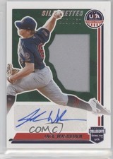 2022 Panini USA Baseball Stars & Stripes 225/250 Jack Washburn #SIL-JW Auto tj1