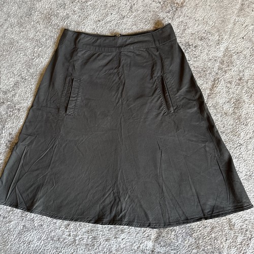 Mads Norgaard Copenhagen Sz 38 Organic Cotton Brown Skirt