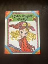VTG 1971 Groovy Girl Mod Message Notebox Holi...