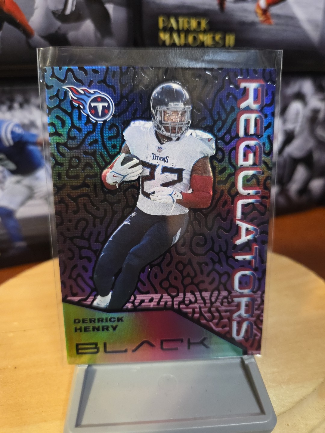 2022 Panini Black Derrick Henry Regulators REG-2 SSP Case Hit Tennessee Titans