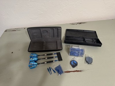 Dark Green Viper Sure Grip 13 gm. Darts w/Dimplex flights, Carry Case & Tips