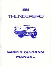 1959 Ford Thunderbird Wiring Diagrams Manual