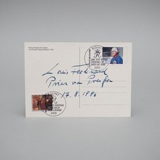 Oryg. Sygnatura Ludwika Ferdynanda Książę Prus 1986 Ak Friedrich. d. rozm. 1,20A