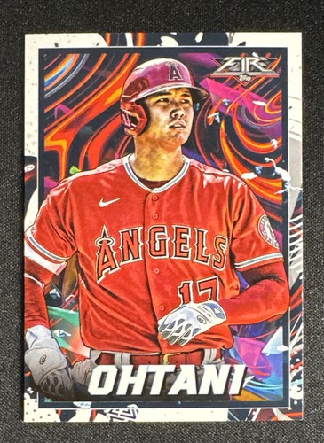 2022 Topps Fire - Shohei Ohtani #35