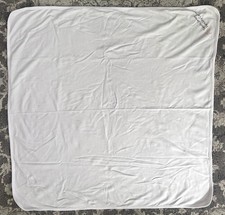 Baby Toddler Blankie Blanket Nursery Crib - White - 30 X 30