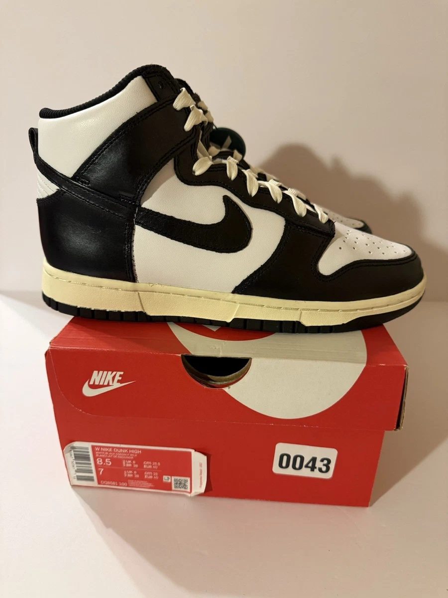 Nike Dunk High Vintage Black W for sale | eBay