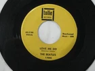 45 rpm vinyl record Beatles Love Me Do / P.S. I Love You Tollie T9008 plays VG+
