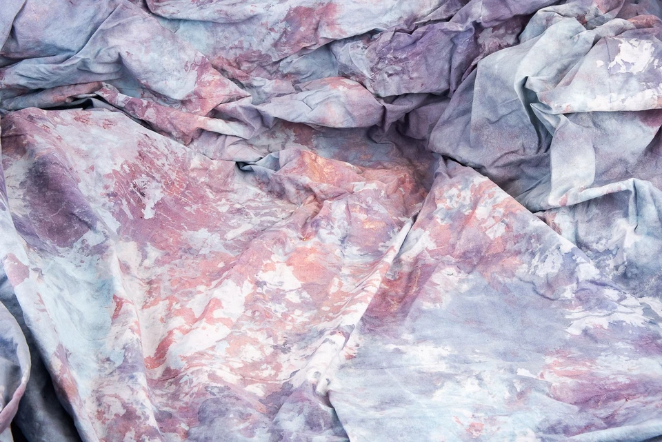 10 x 12 ft Hand Painted Professional Muslin Mystic Marble Backdrop Outlet V10 - Image 3 of 4