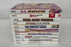 Nintendo Wii Video Games Lot: Barbie Jet, Set & Style & More!