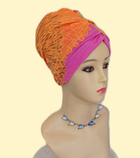 Pretty Turban Chemo Cancer Hat Hair Loss Head Wrap ON SALE 