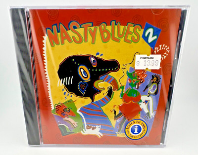 Nasty Blues Vol. 2 by Various Artists [ SUPER RARE NEW CD 1990 ] * SEALED *